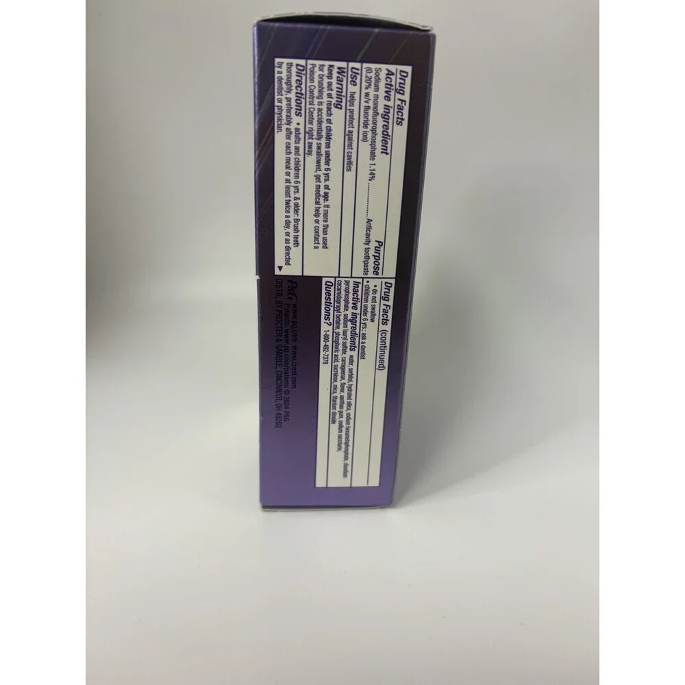 Crest 3D White Brilliance Deep Stain Remover Daily Toothpaste 2.1 Oz Exp 2/27